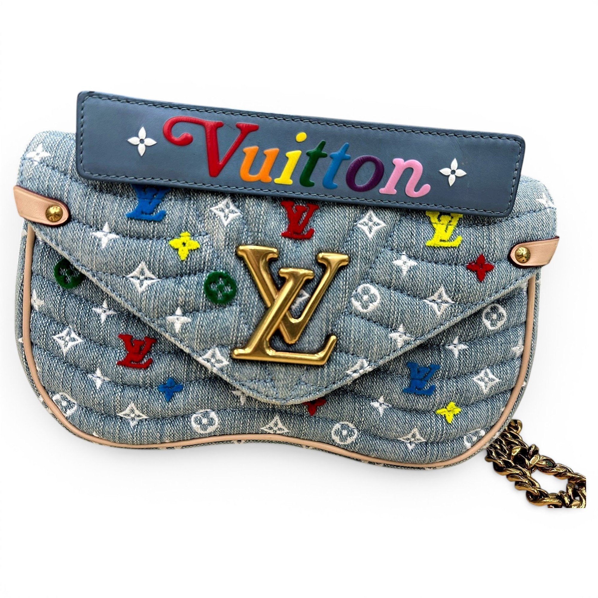 New Wave cloth handbag