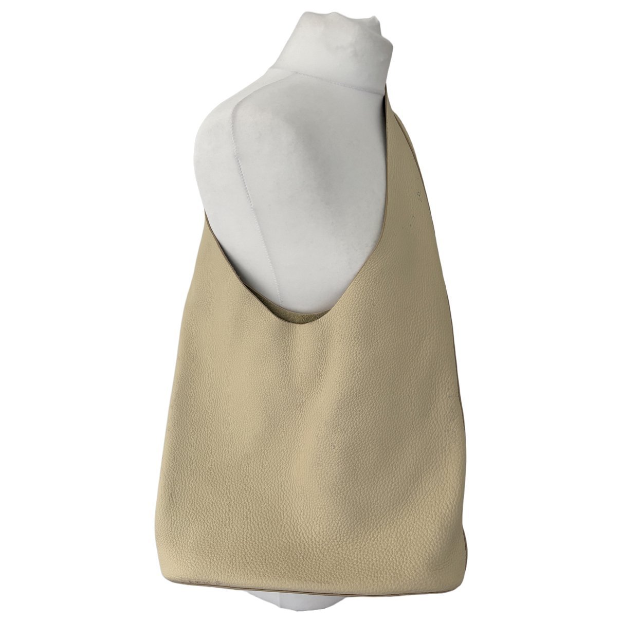 Bindle leather handbag