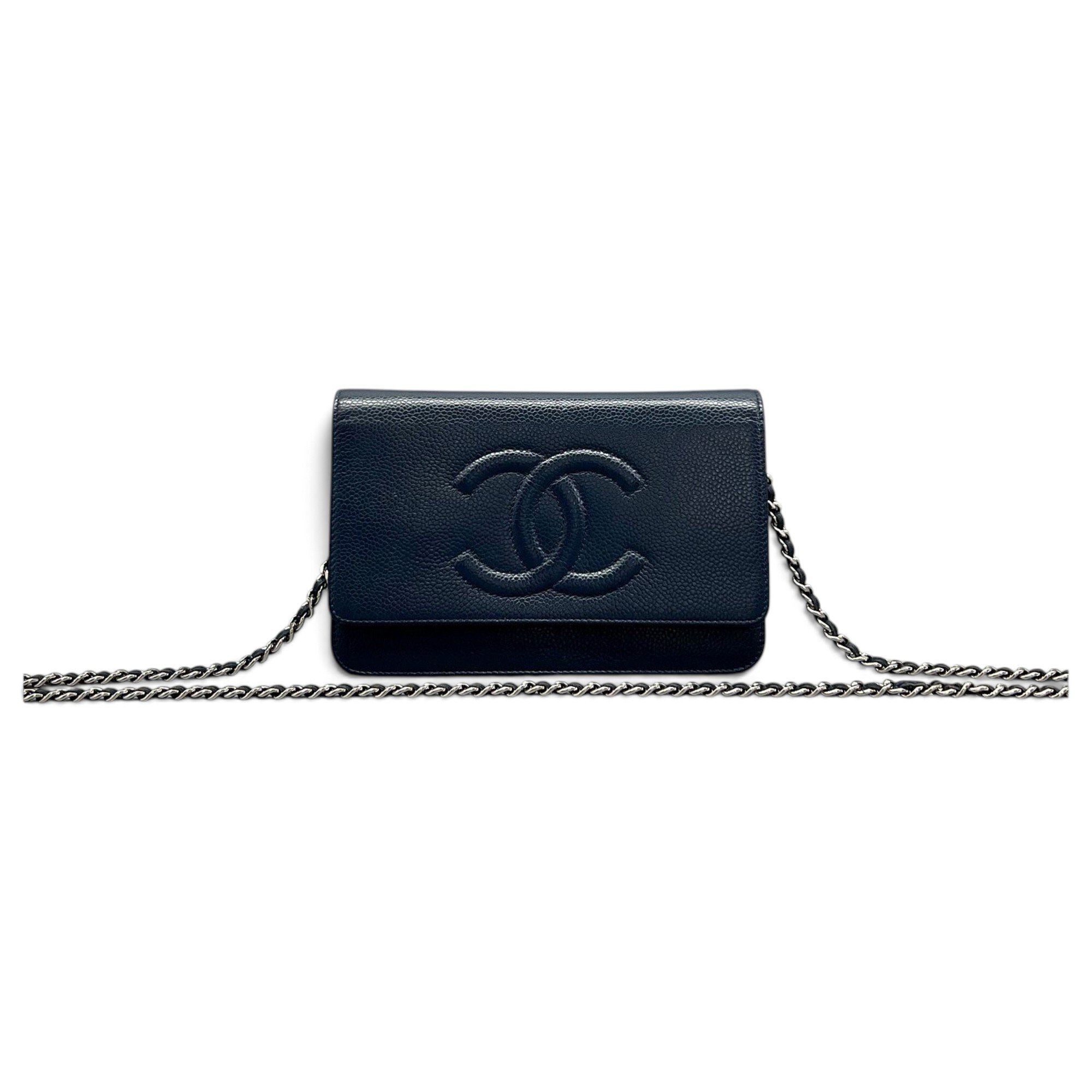 Wallet On Chain Timeless/Classique leather crossbody bag