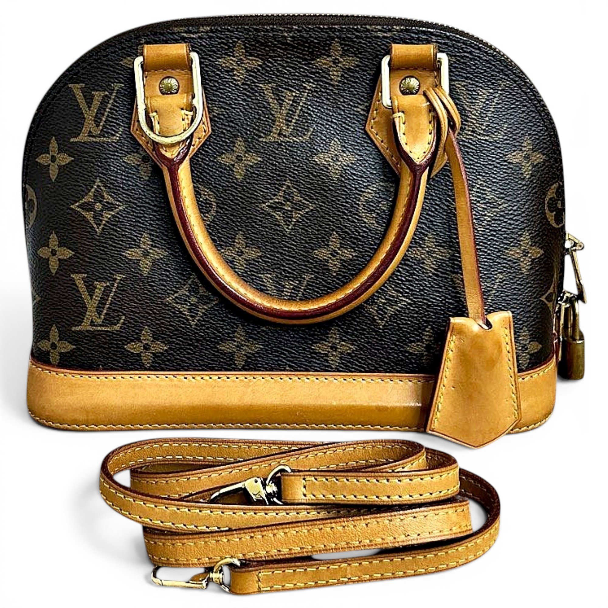 Alma BB leather handbag