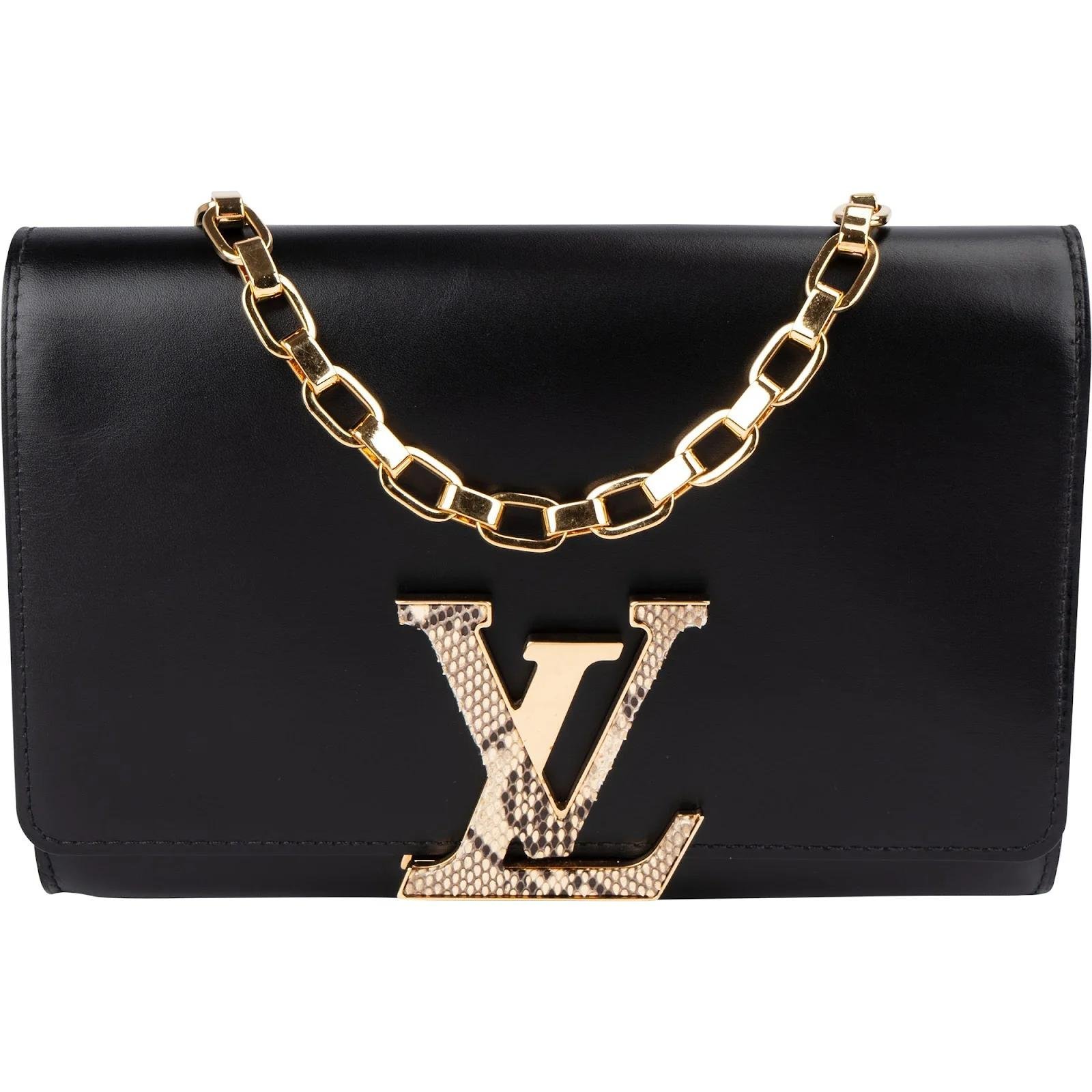 Louise leather crossbody bag