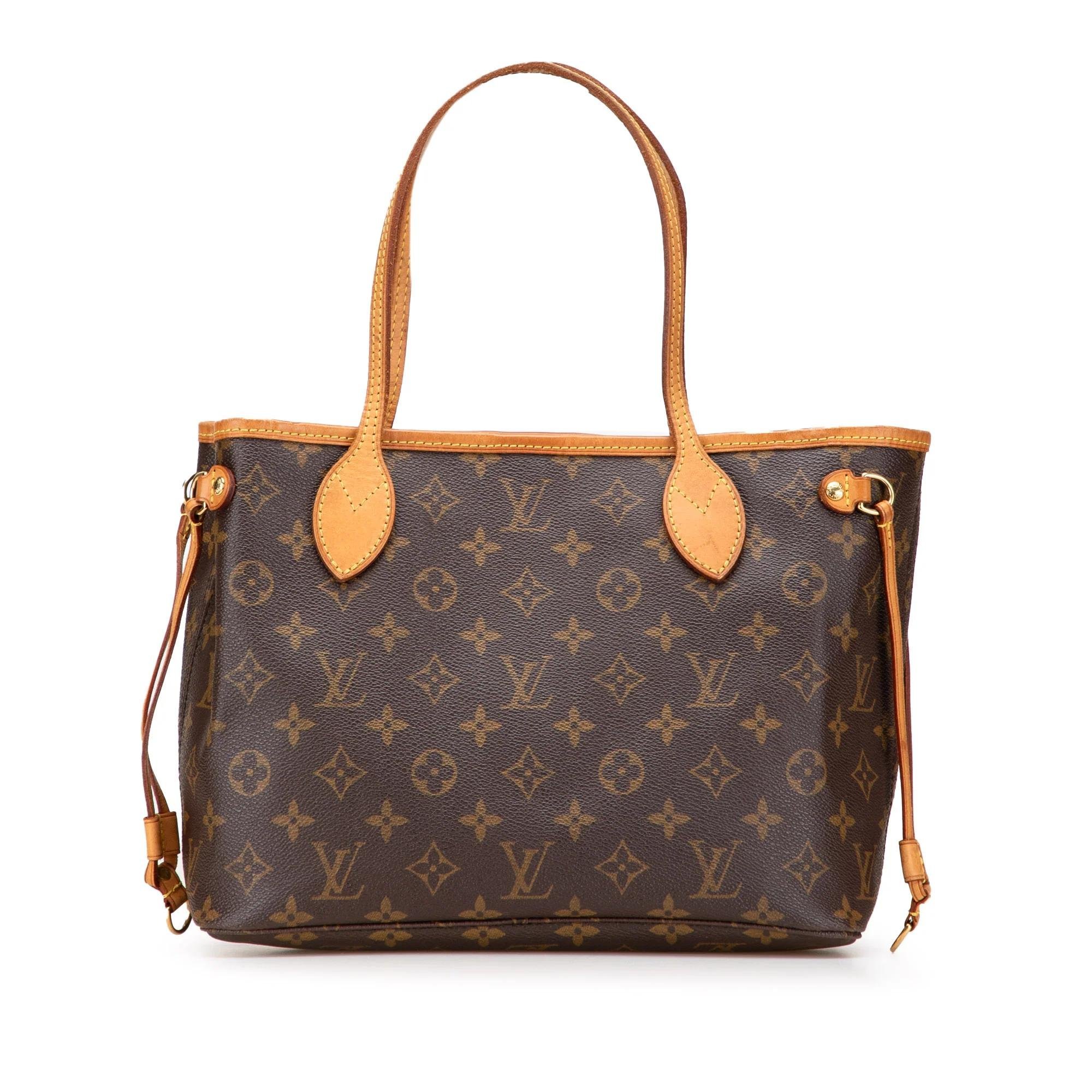 Neverfull leather tote