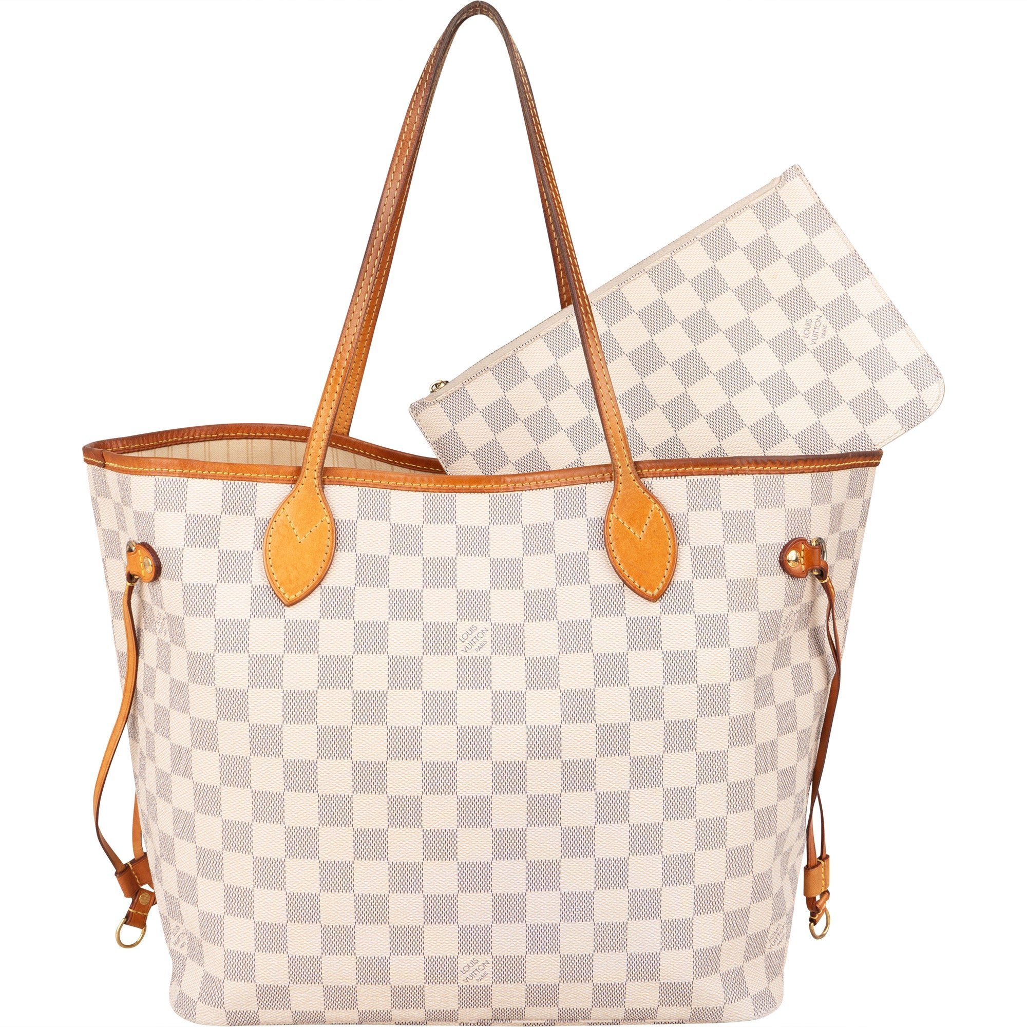 Neverfull leather handbag