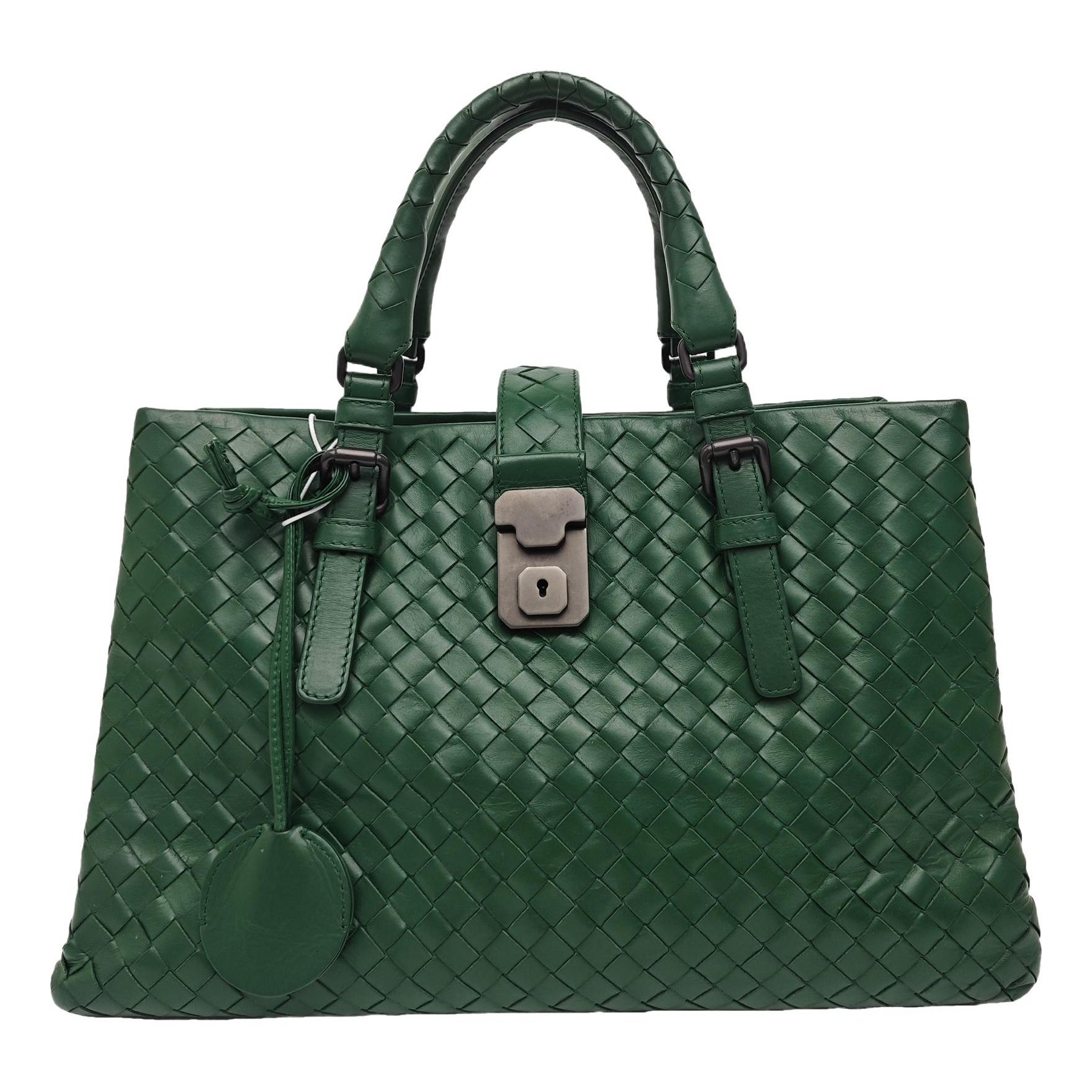 Roma leather handbag