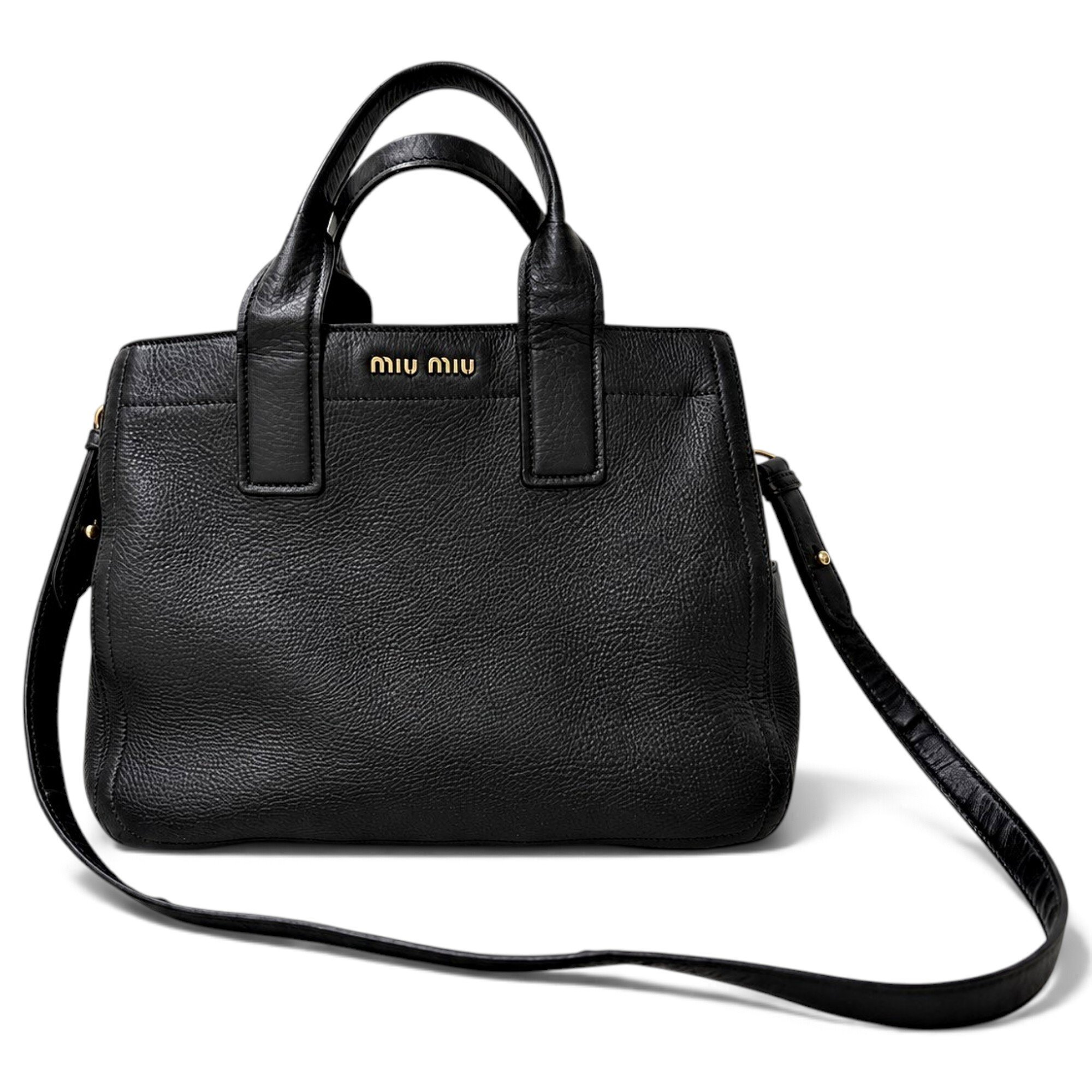 Vitello leather handbag