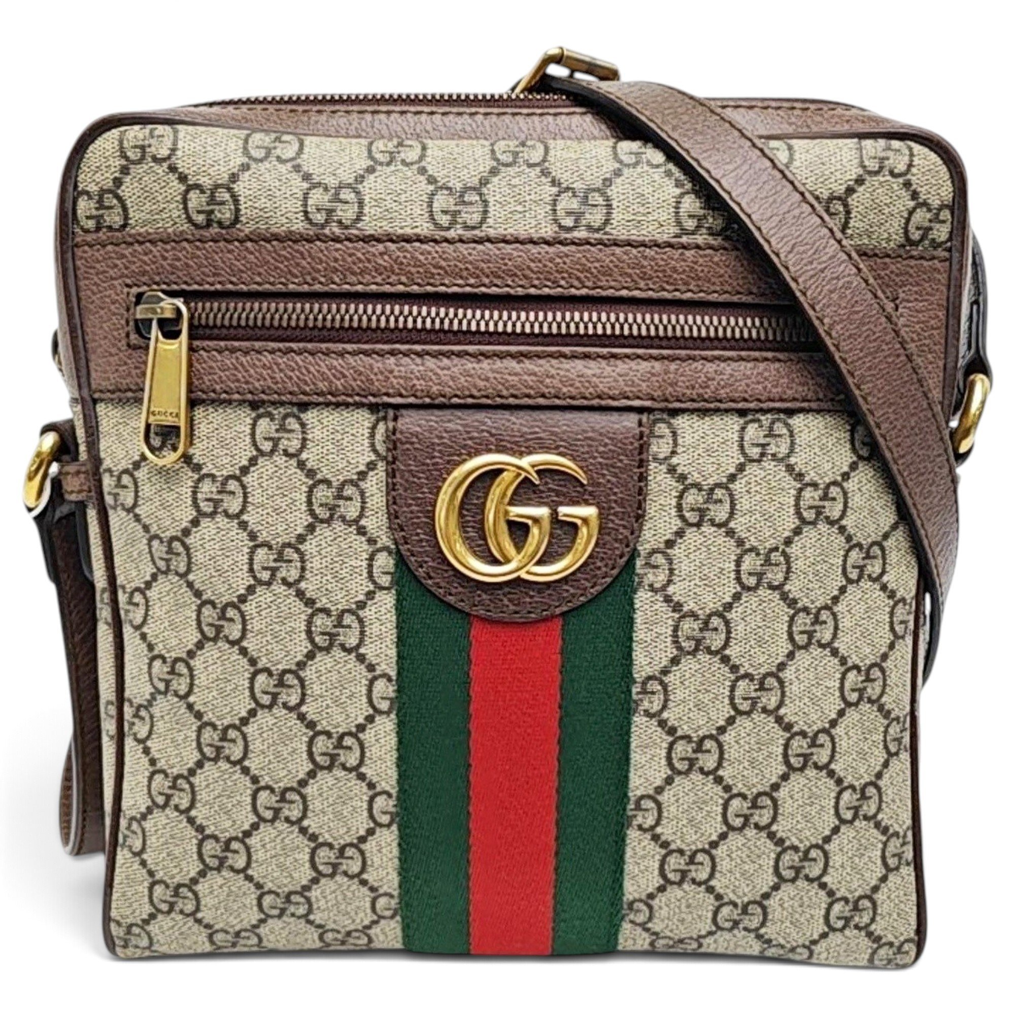 Ophidia leather handbag