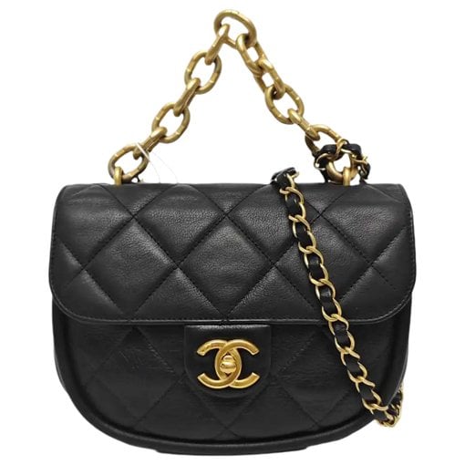 Leather mini bag