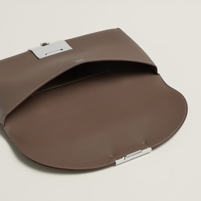 Étoupe Hermès Depechette Pouch