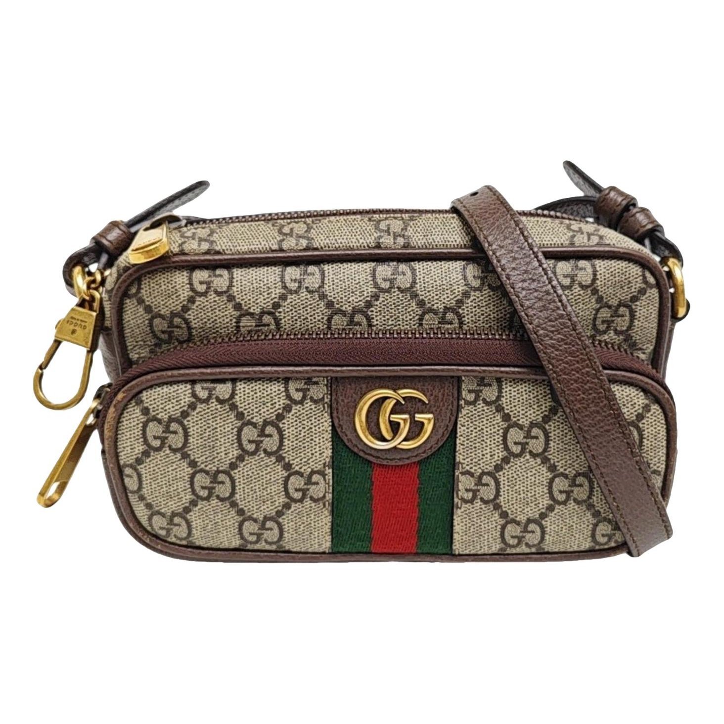 Ophidia leather handbag