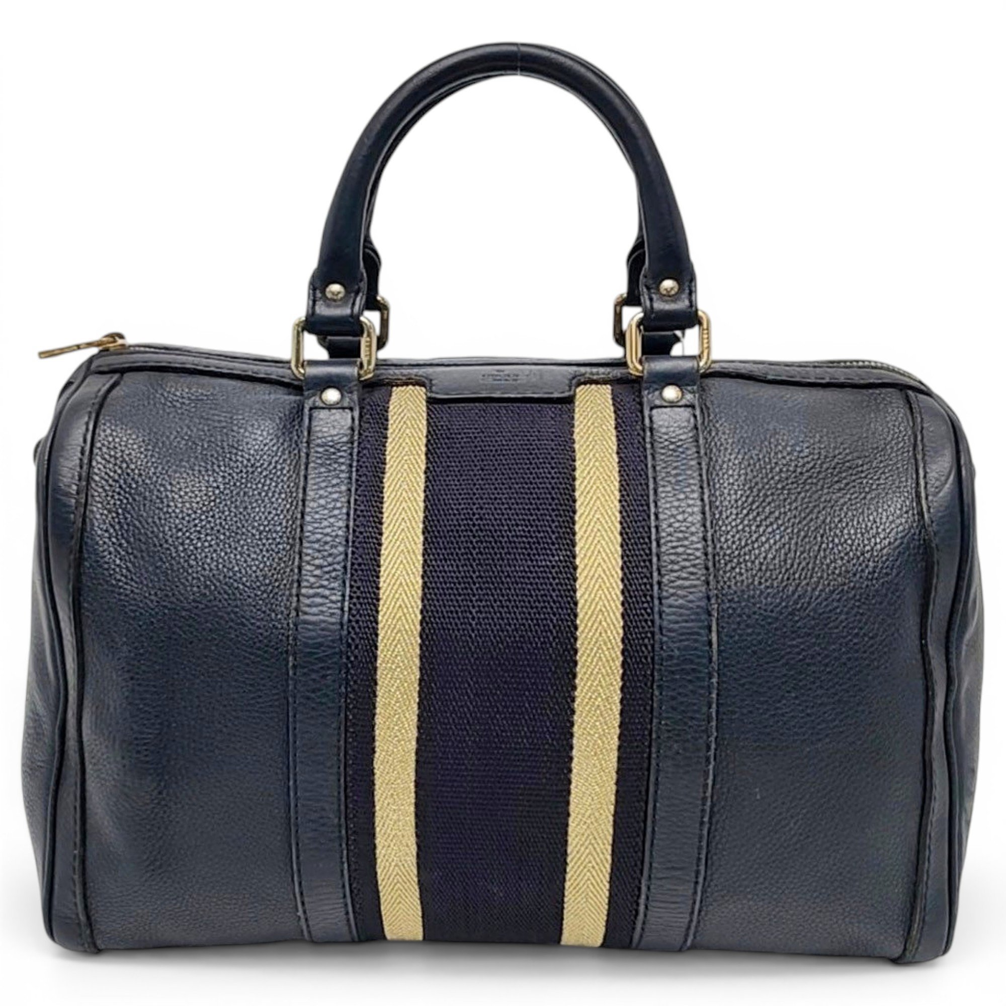 Ophidia Boston leather handbag