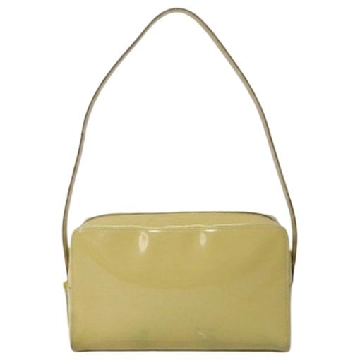 Boston patent leather handbag