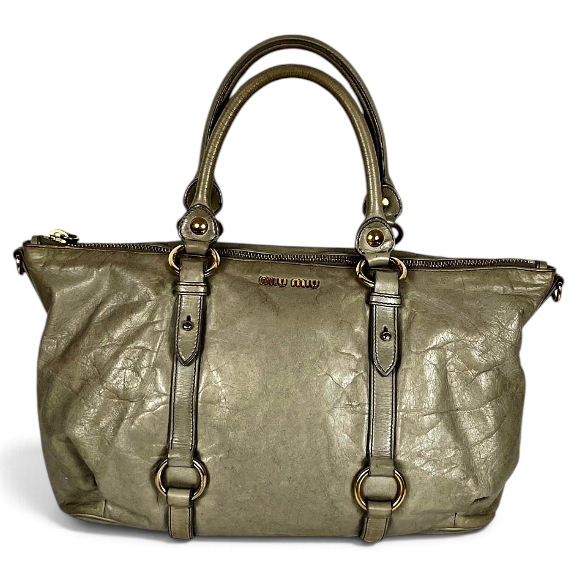 Bow bag leather handbag