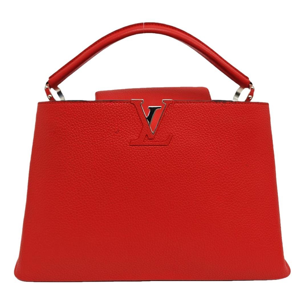 Capucines leather handbag