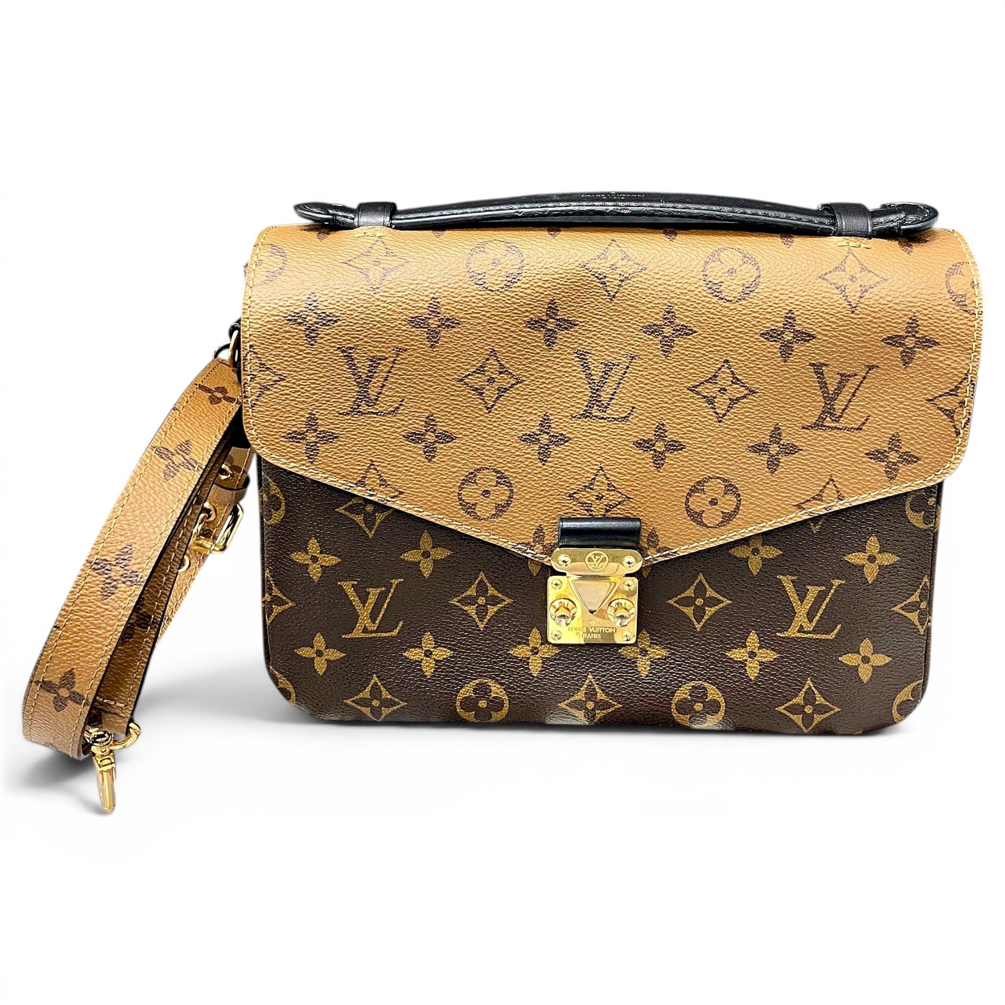 Metis leather handbag