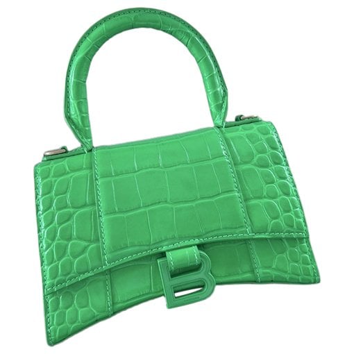 Balenciaga Hourglass leather handbag