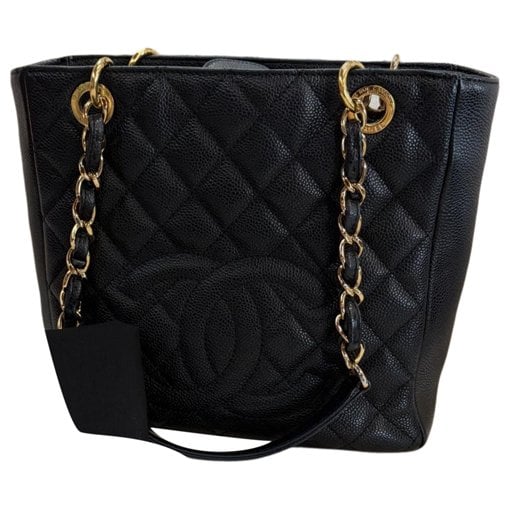 Grand shopping leather tote