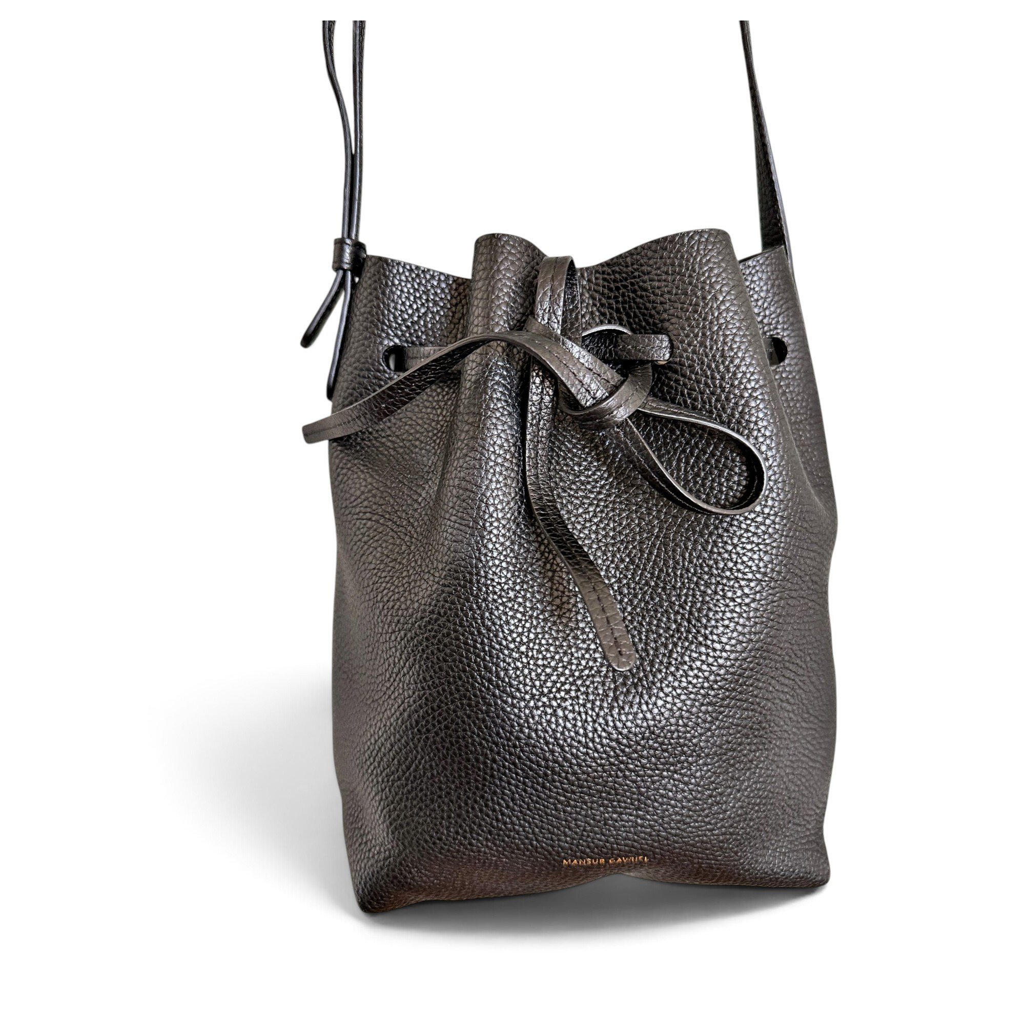 Mansur Gavriel Bucket leather bag