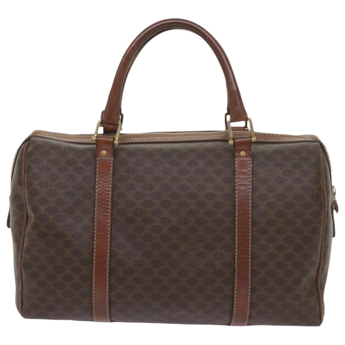 Leather bowling bag