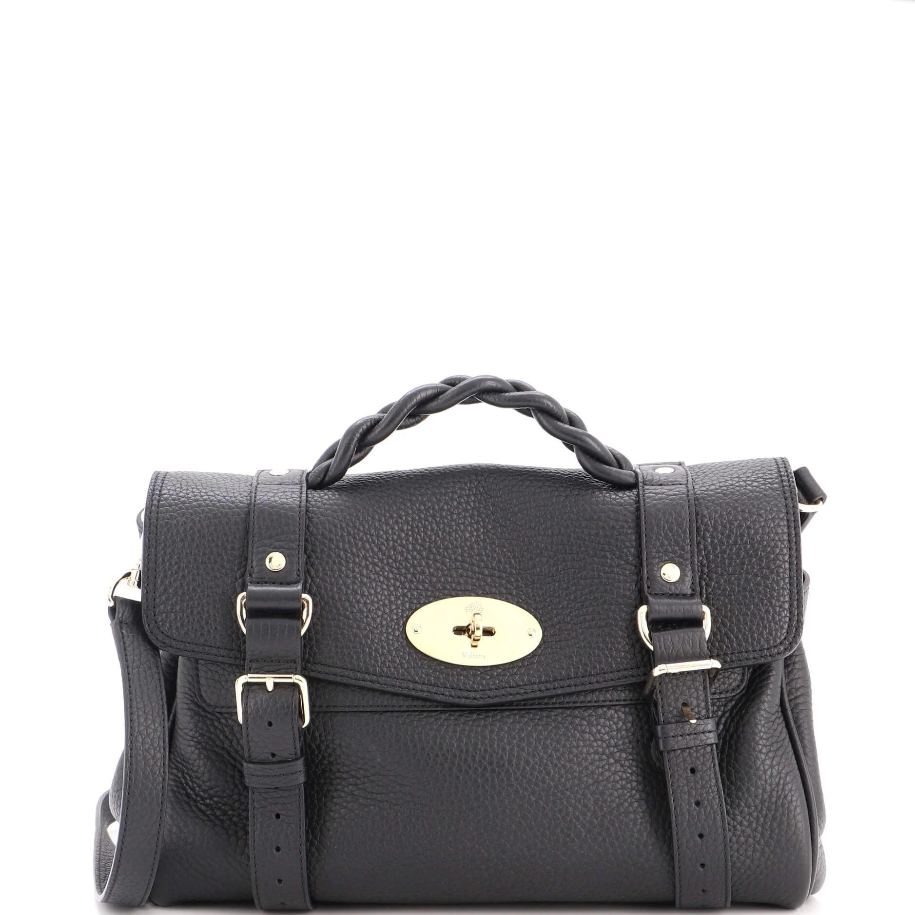 Leather satchel