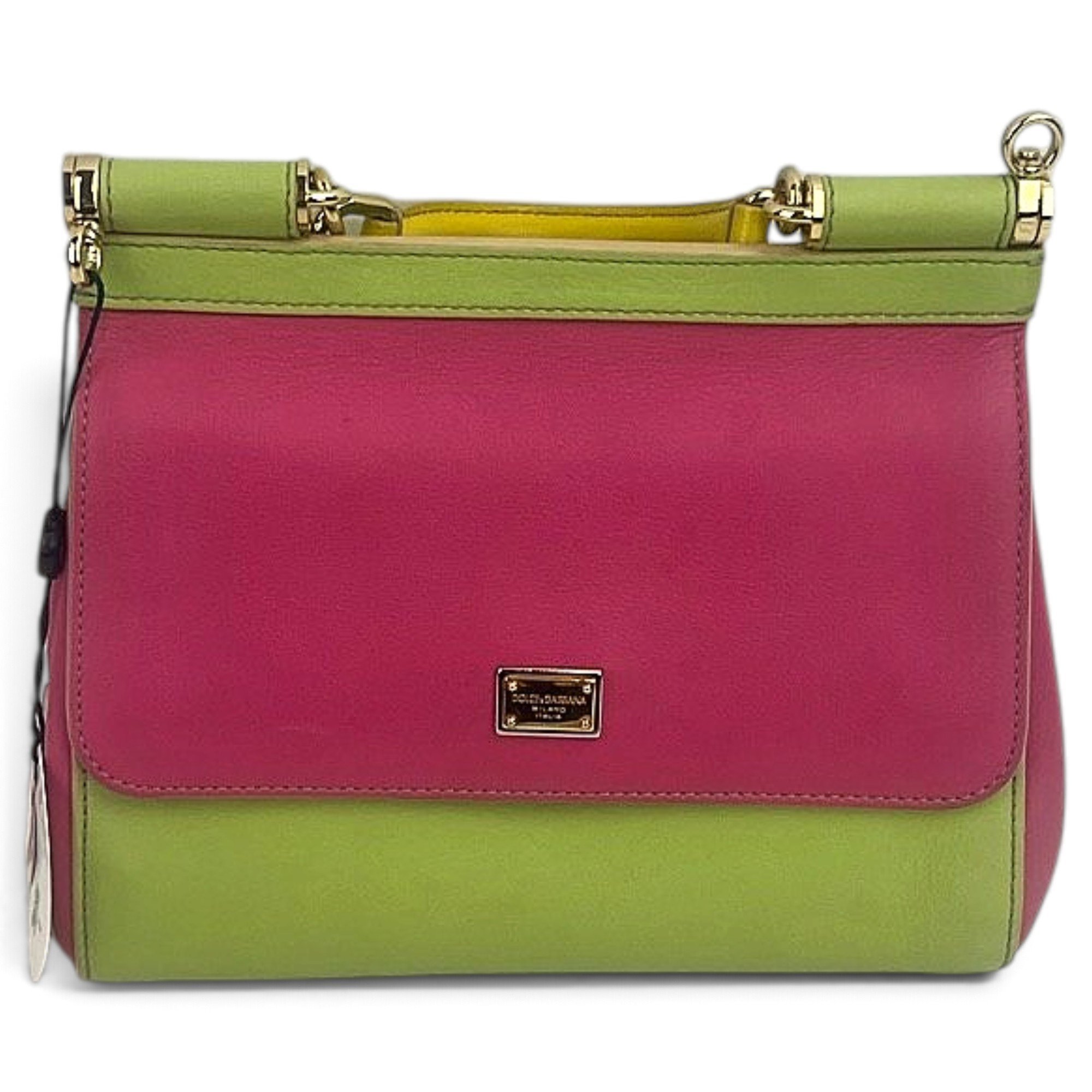 Dolce & Gabbana Sicily leather handbag