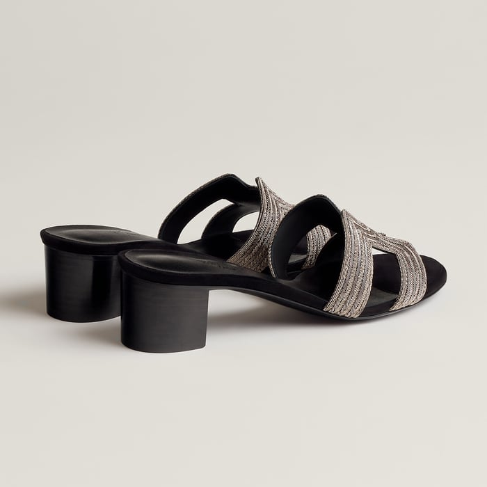 Noir Oasis Sandal