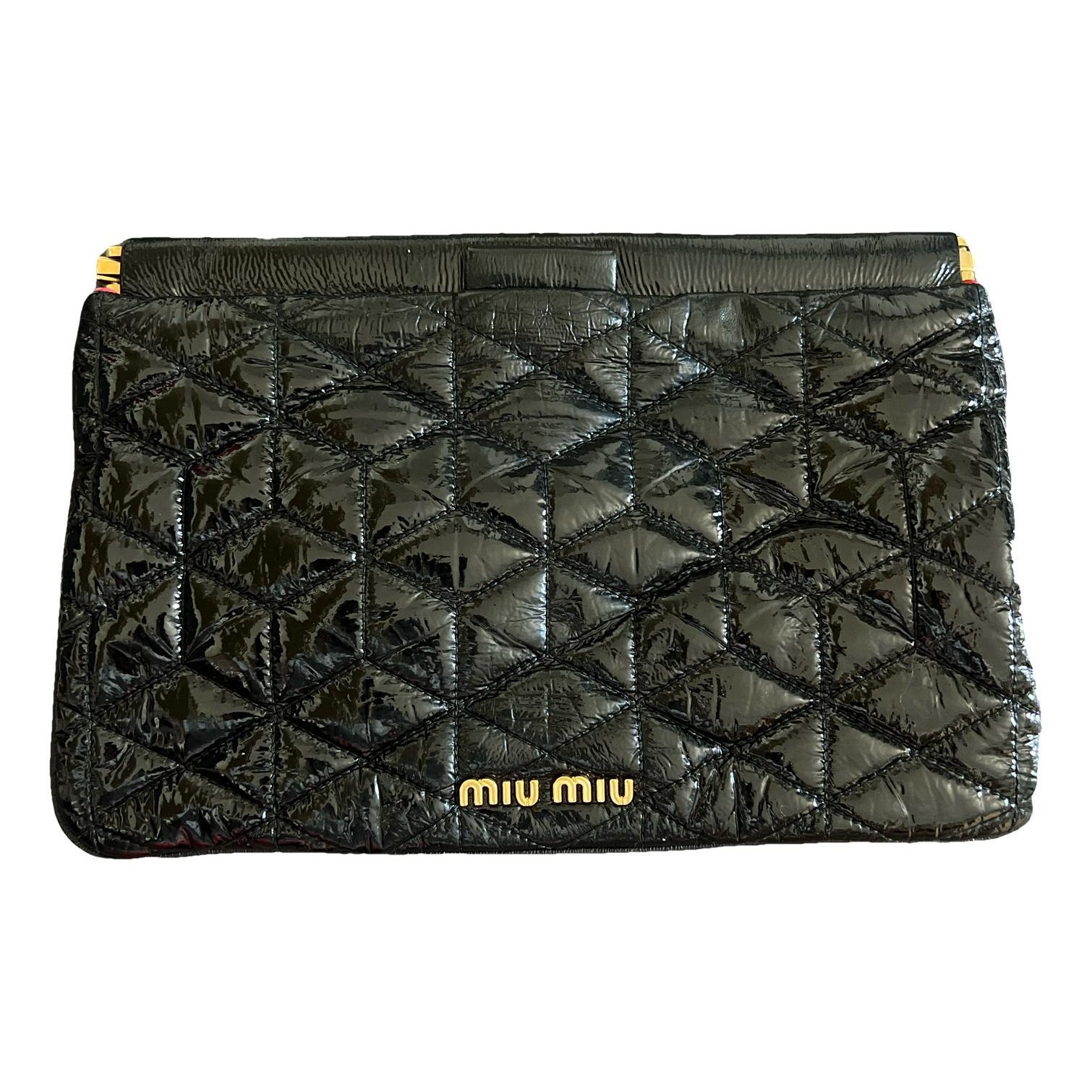 Miu delice leather handbag