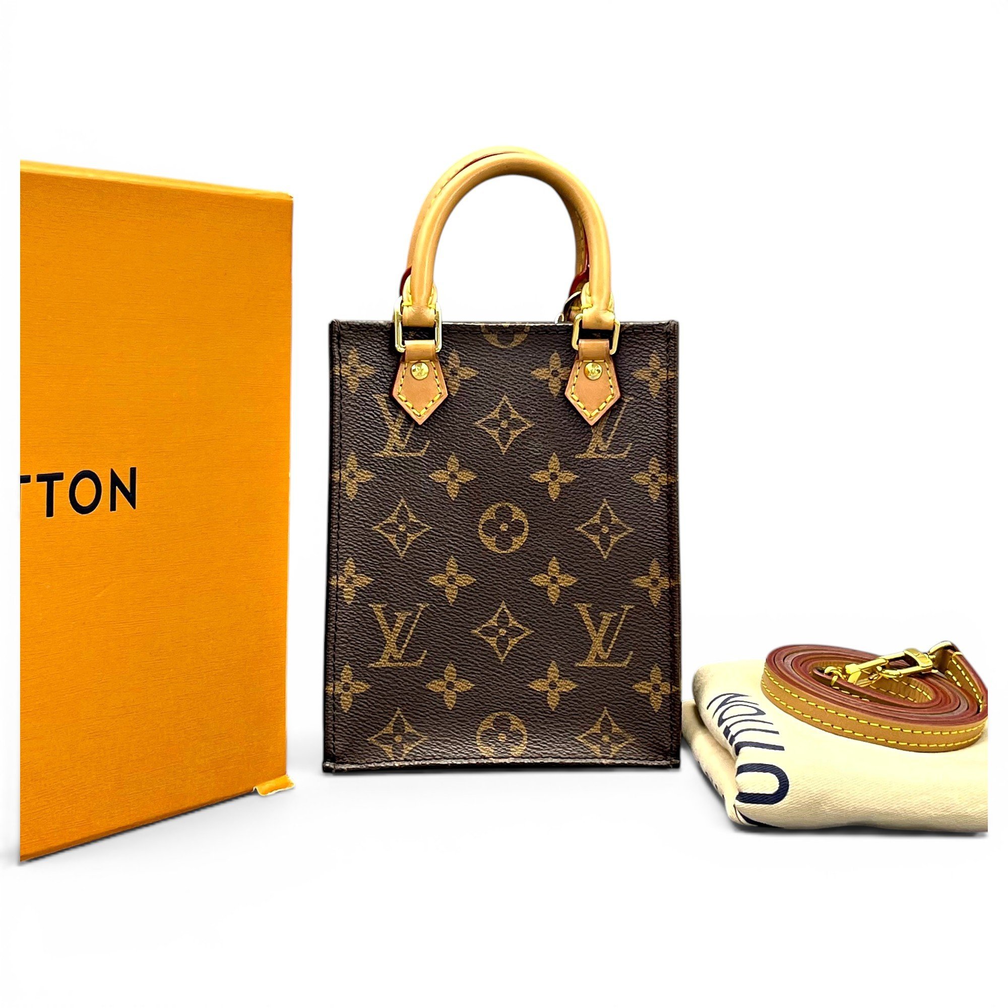 Leather tote