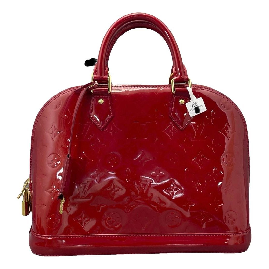 Alma patent leather handbag
