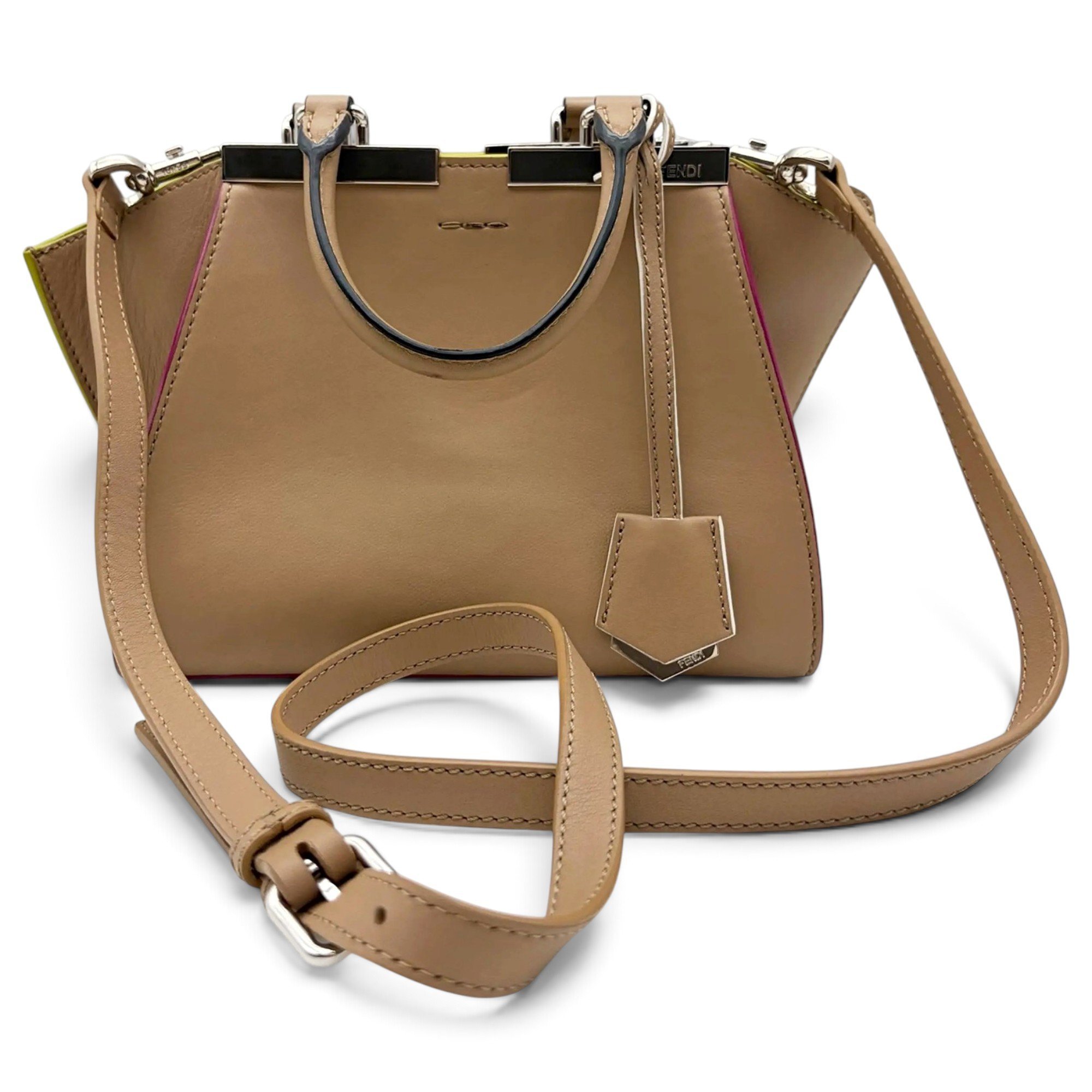 3Jours leather crossbody bag