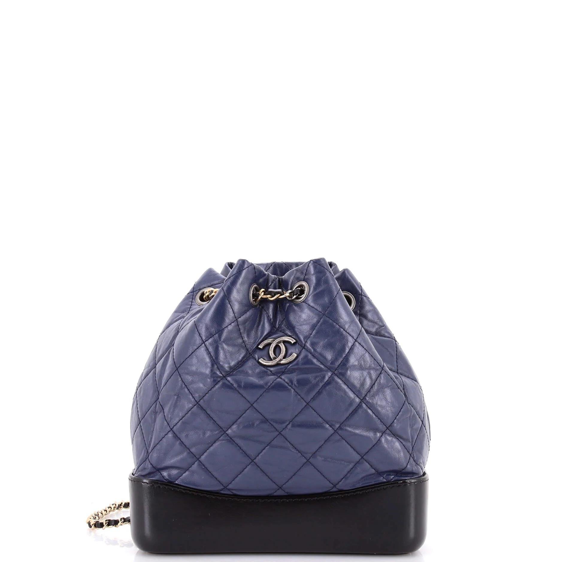 Leather backpack