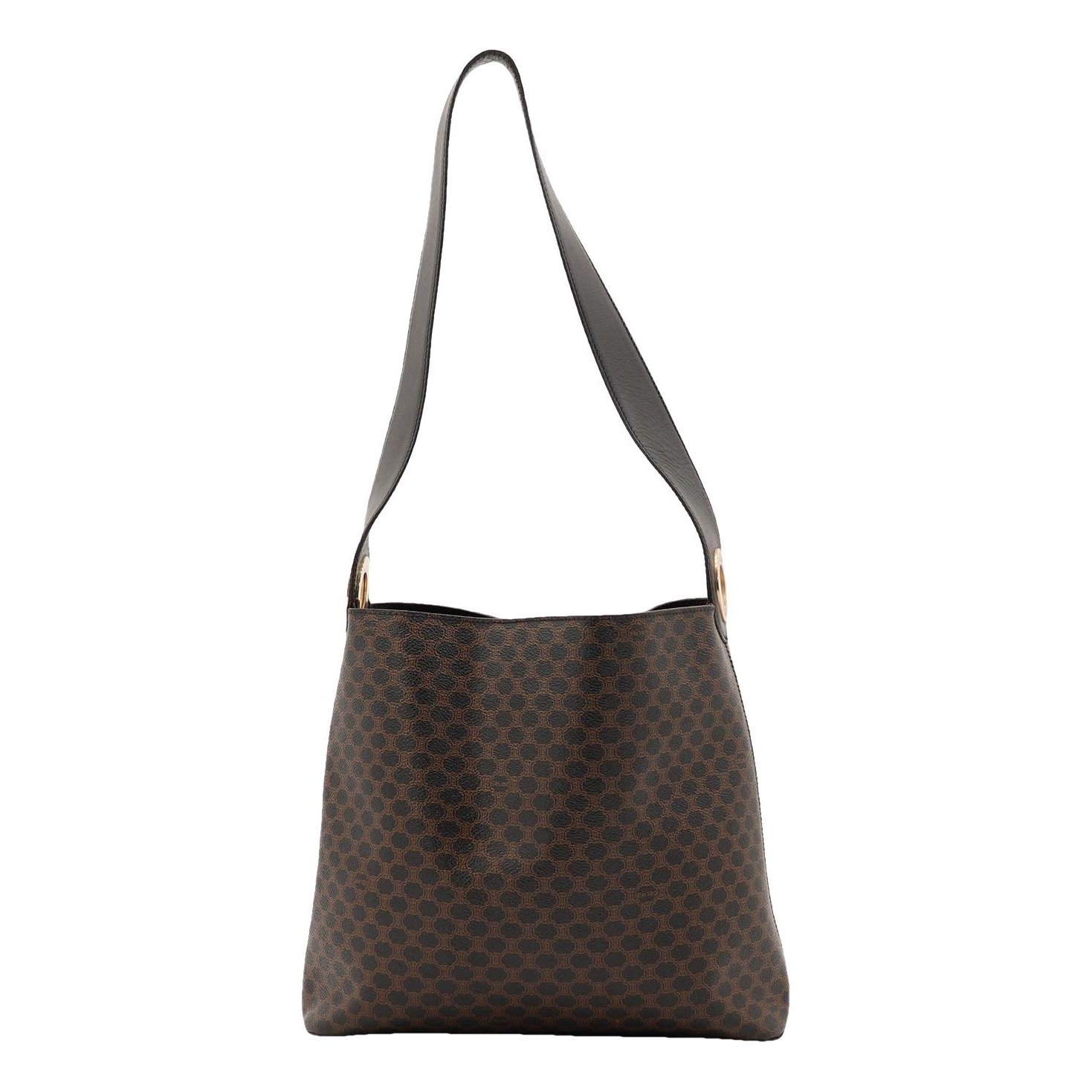 Triomphe leather handbag