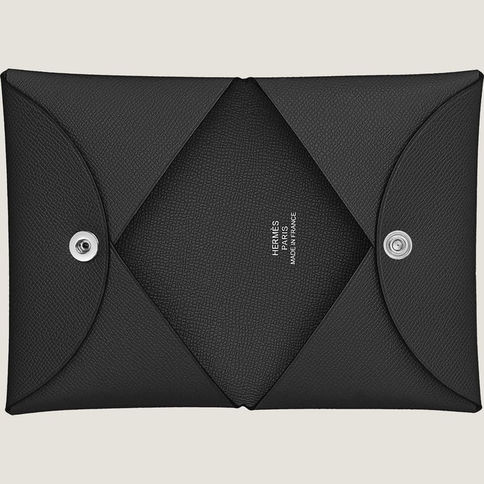 Noir Calvi Card Holder