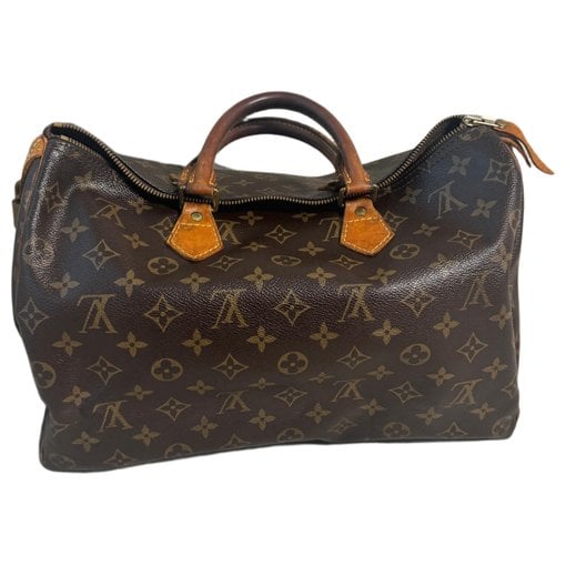 Speedy leather handbag