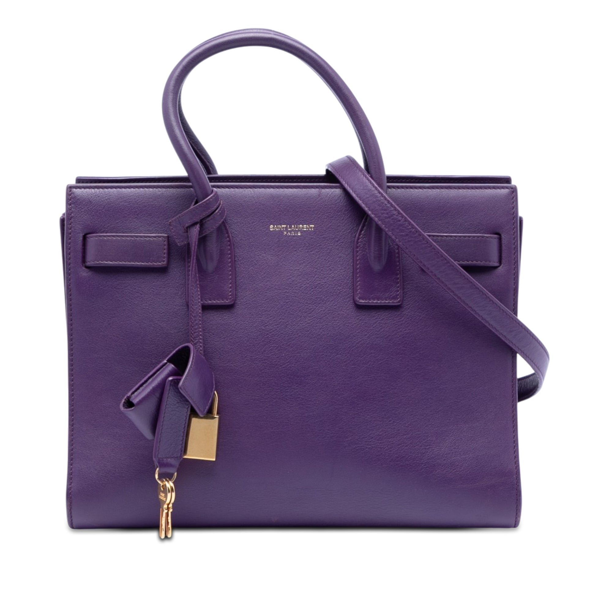 Leather satchel