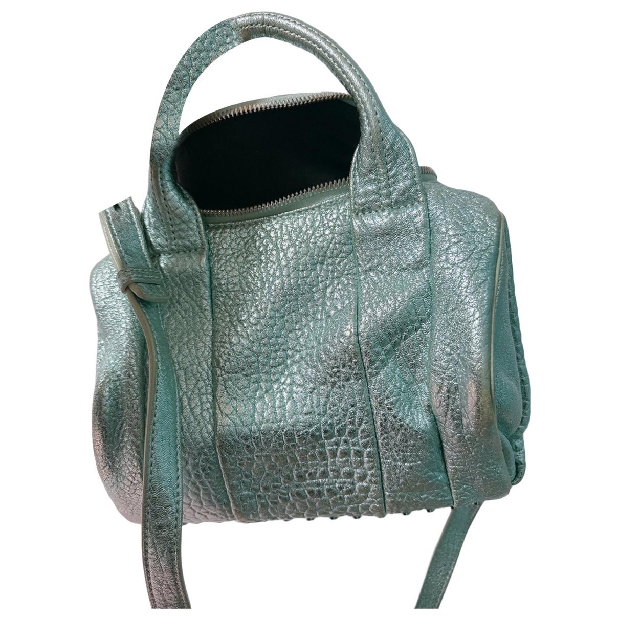 Rockie leather satchel