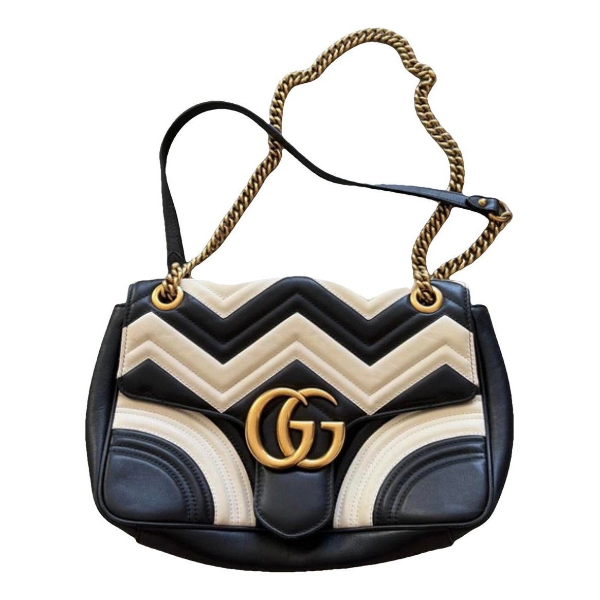 GG Marmont Flap leather crossbody bag