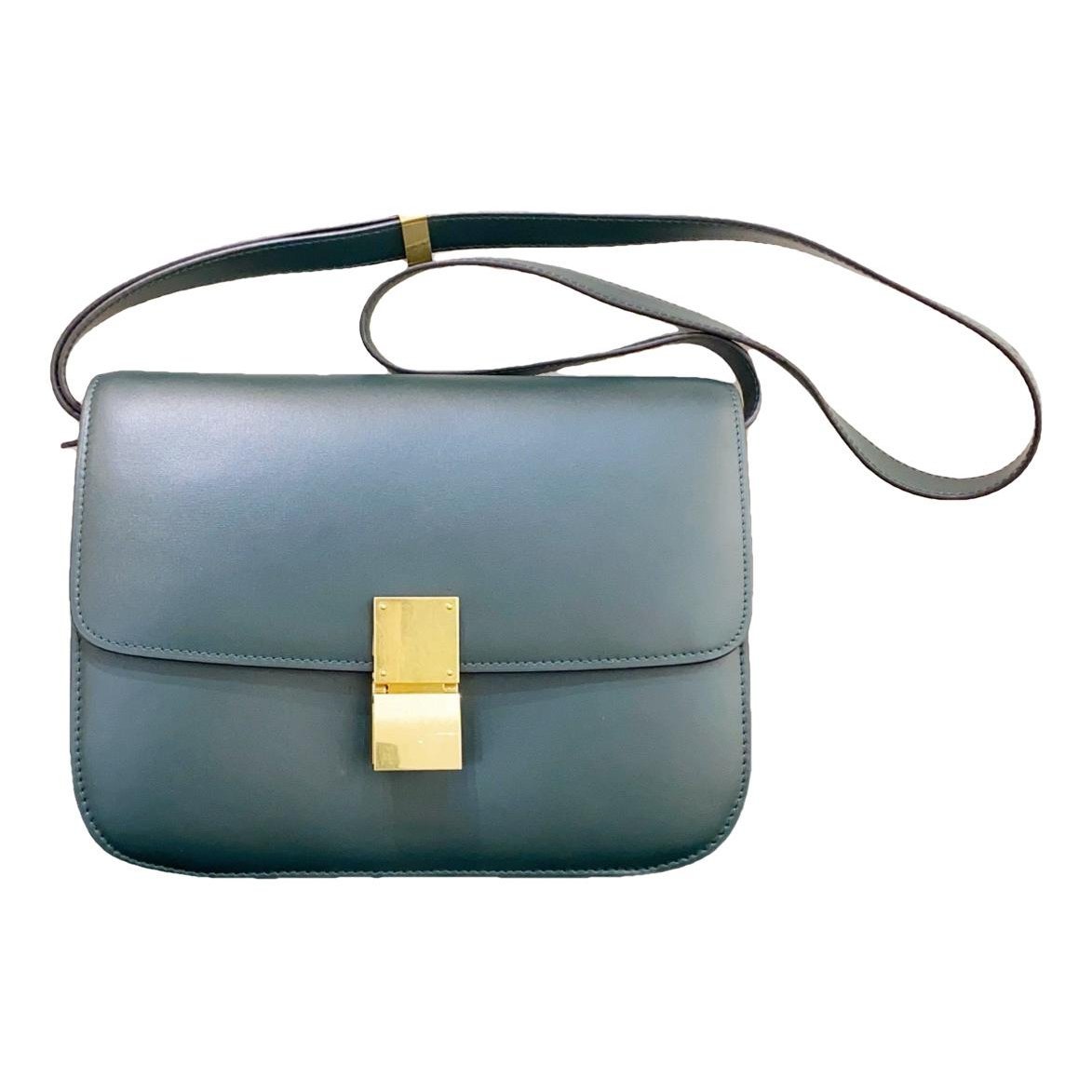 Classic leather crossbody bag