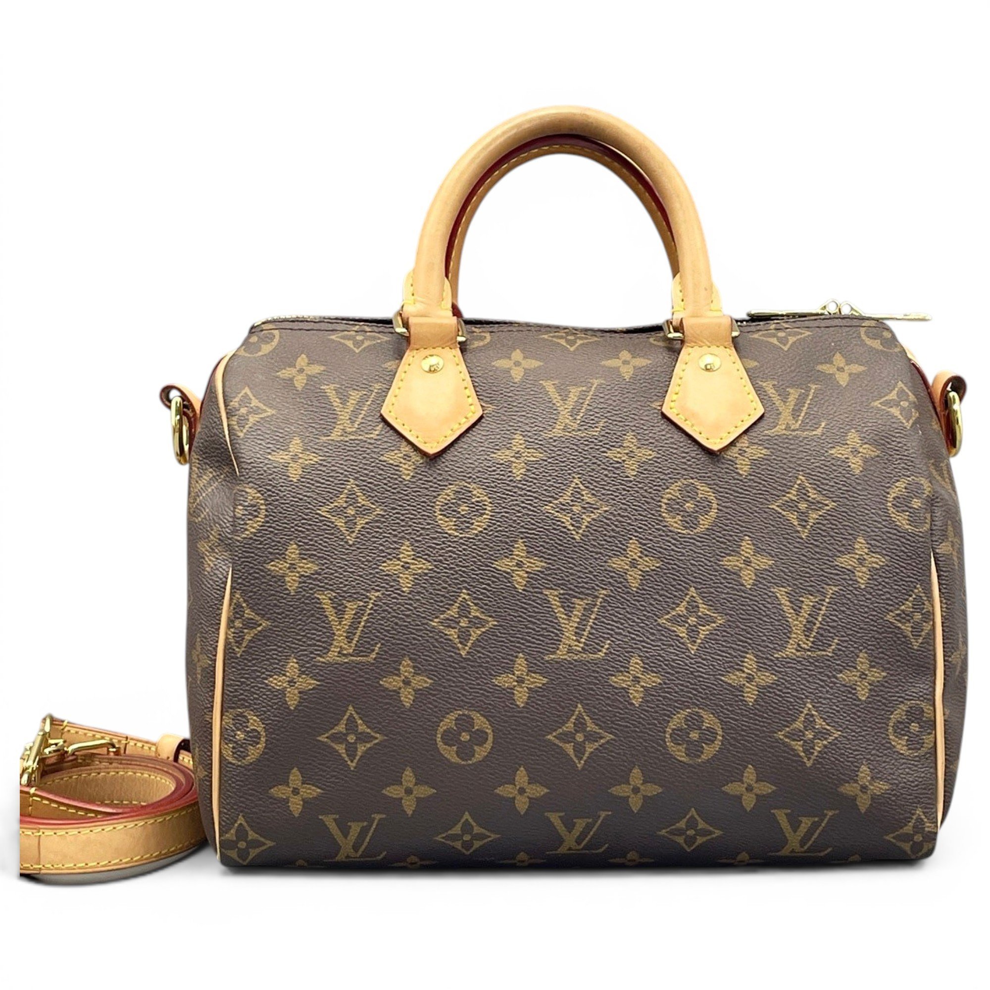 Speedy Bandoulière leather handbag