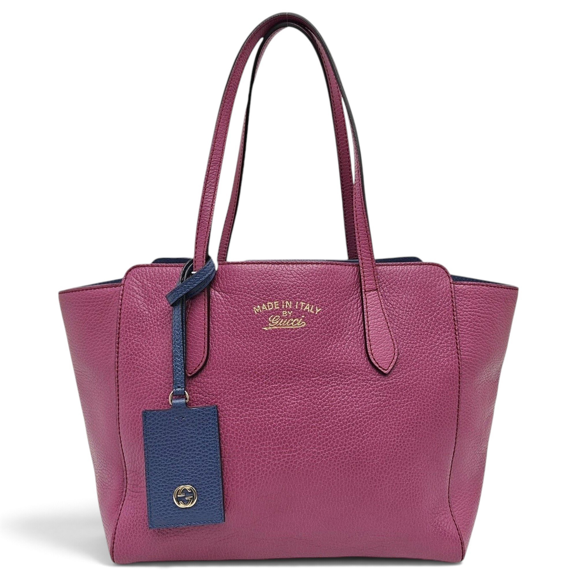 Swing leather handbag