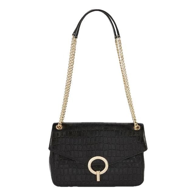 Sandro Yza leather crossbody bag