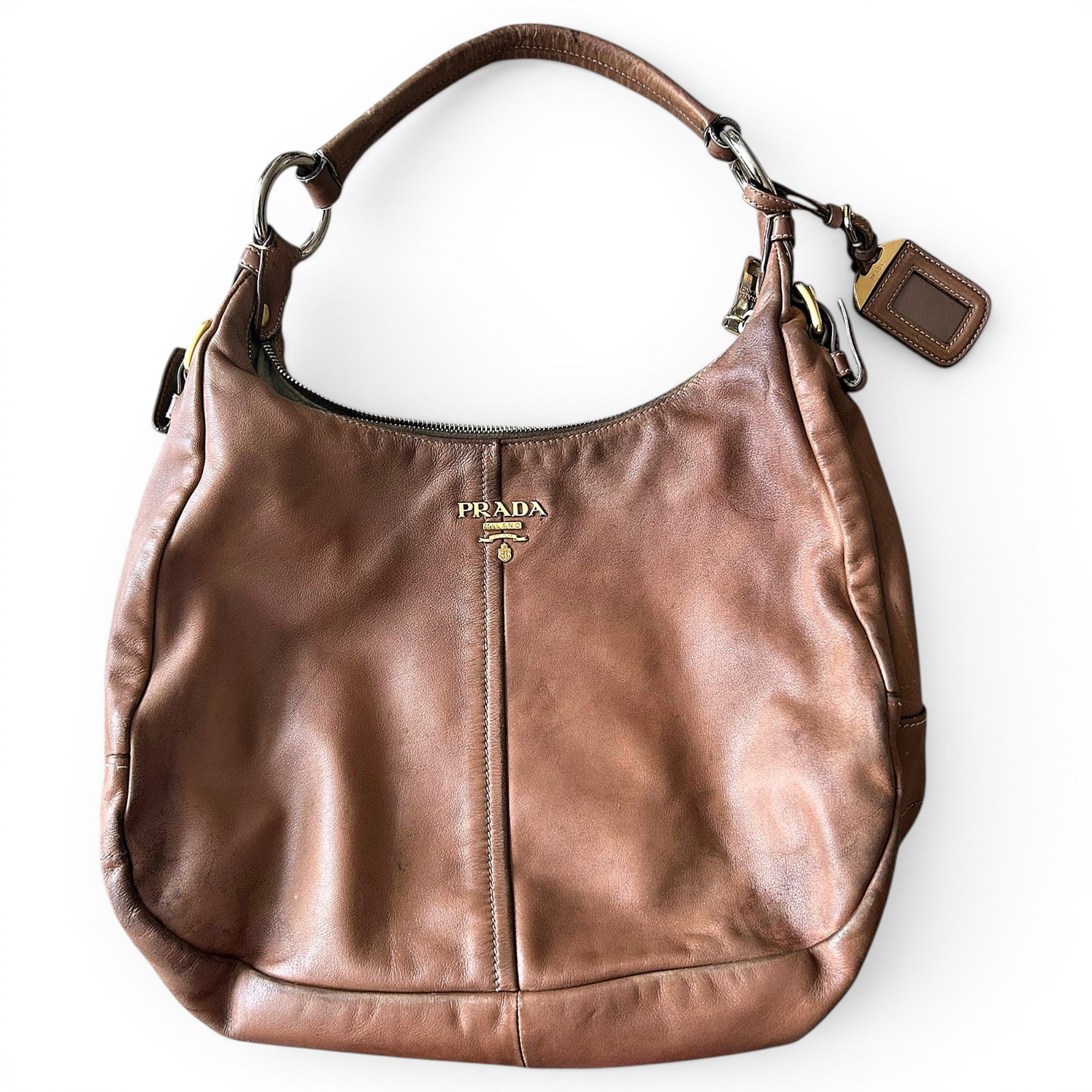 Re-Edition 2005 Zip leather handbag
