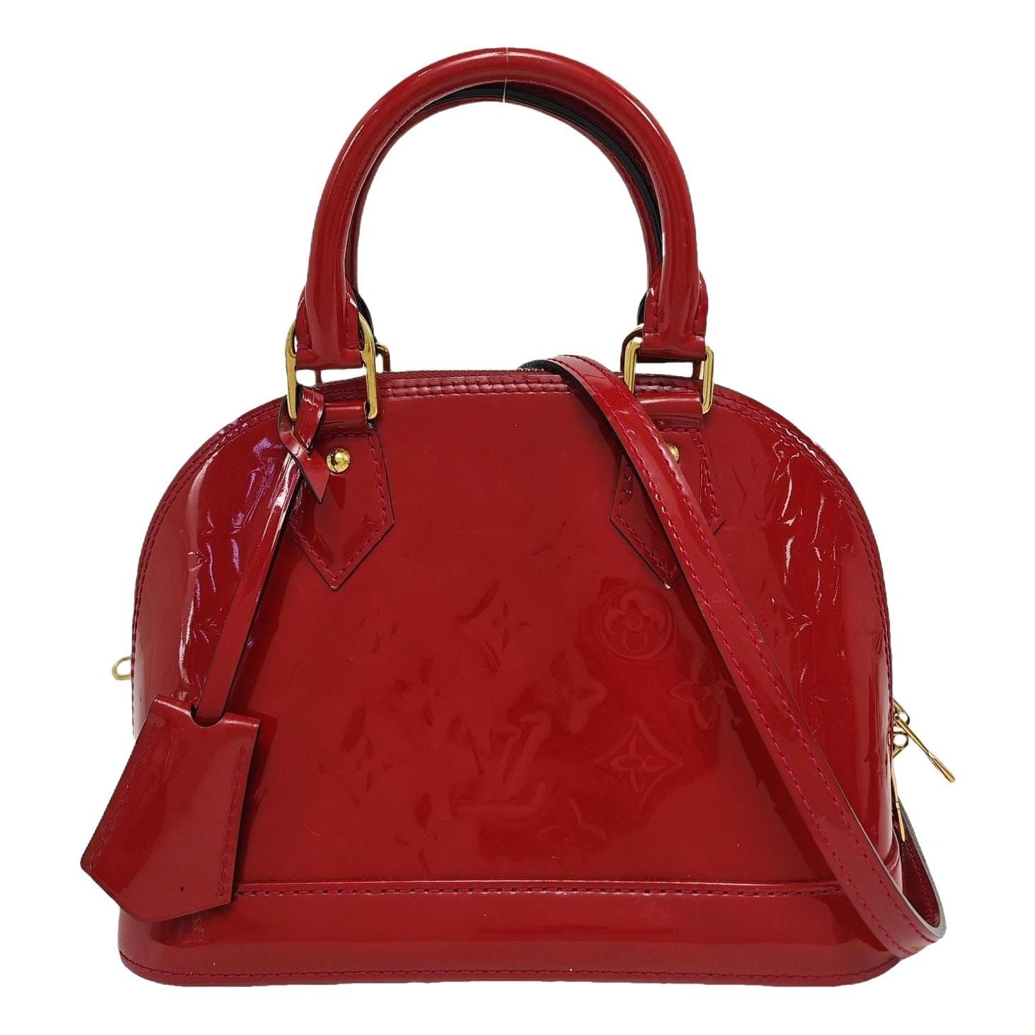 Alma patent leather handbag
