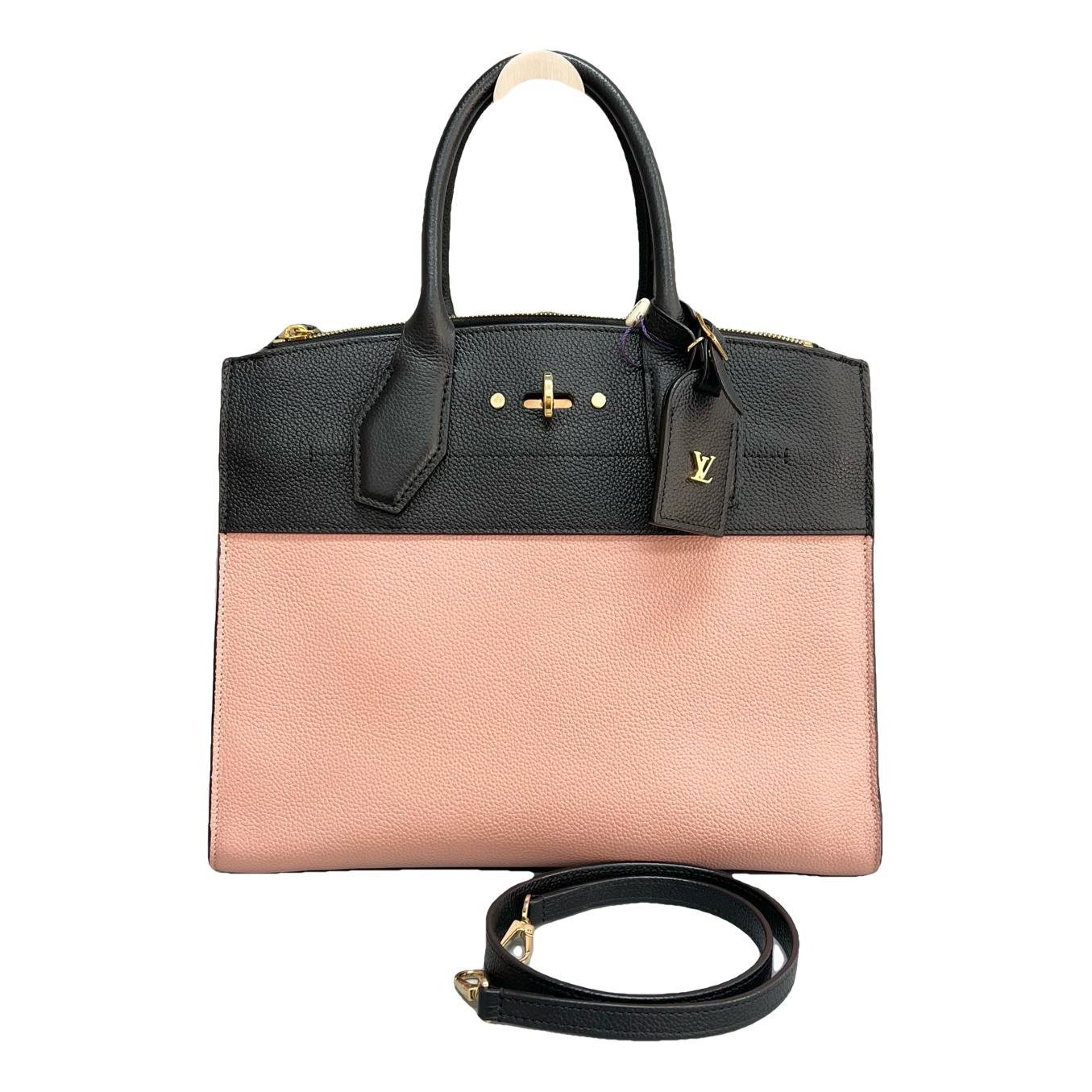 Louis Vuitton City Steamer leather handbag