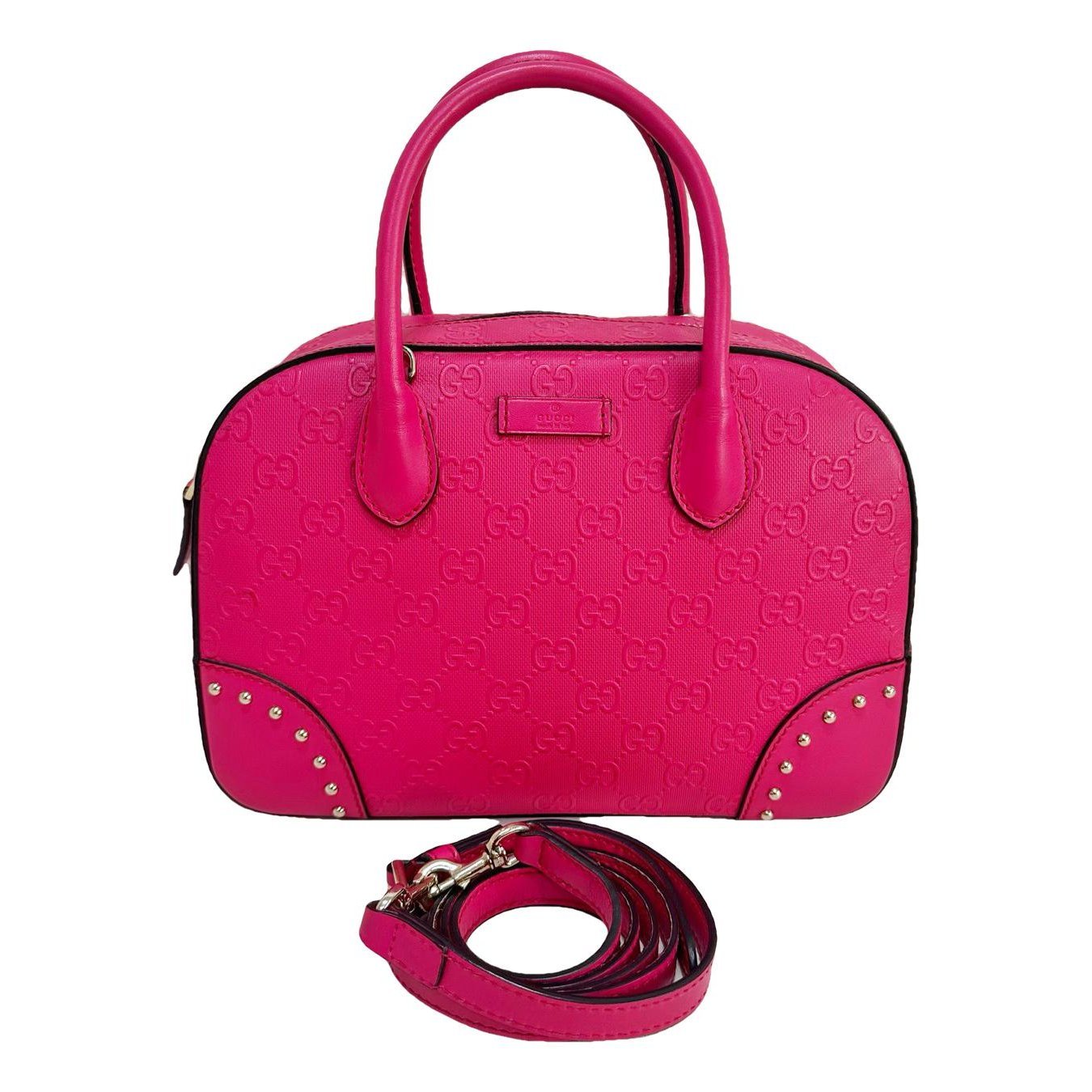 Leather crossbody bag