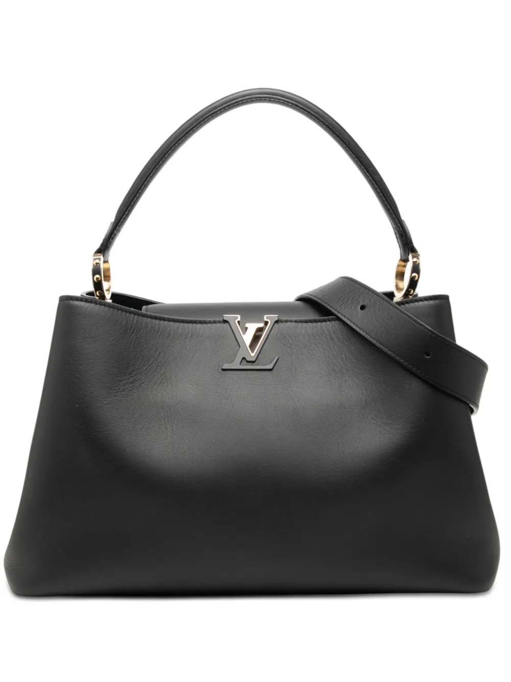 2021-2026 Smooth Taurillon Capucines Souple GM satchel