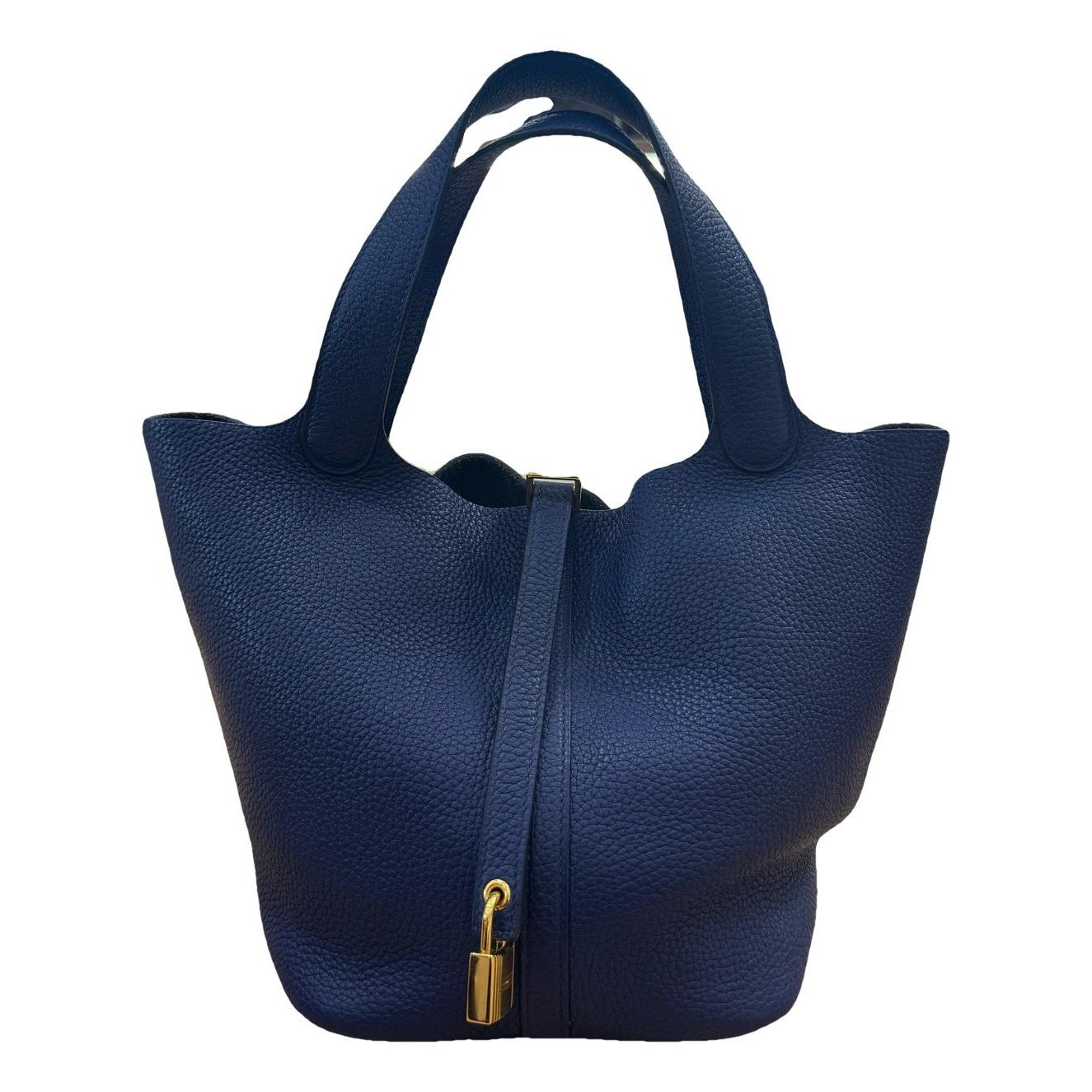 Picotin leather handbag