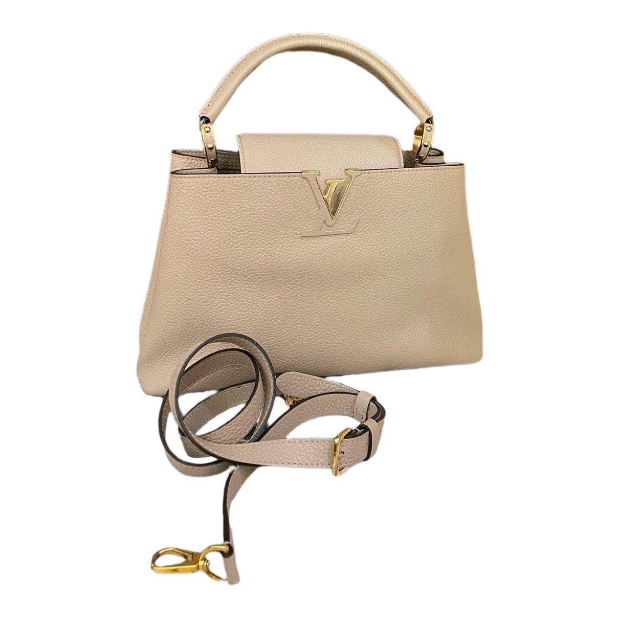 Capucines leather handbag