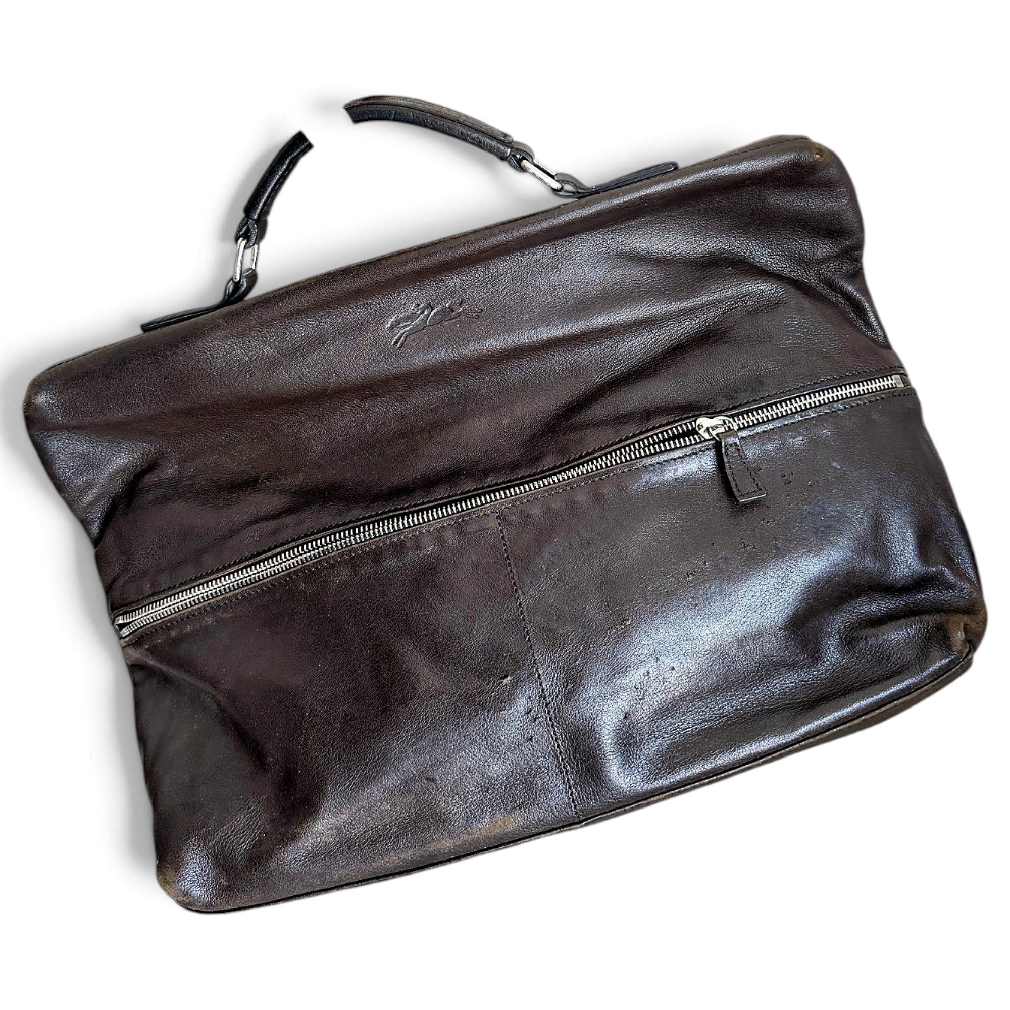 Leather 48h bag