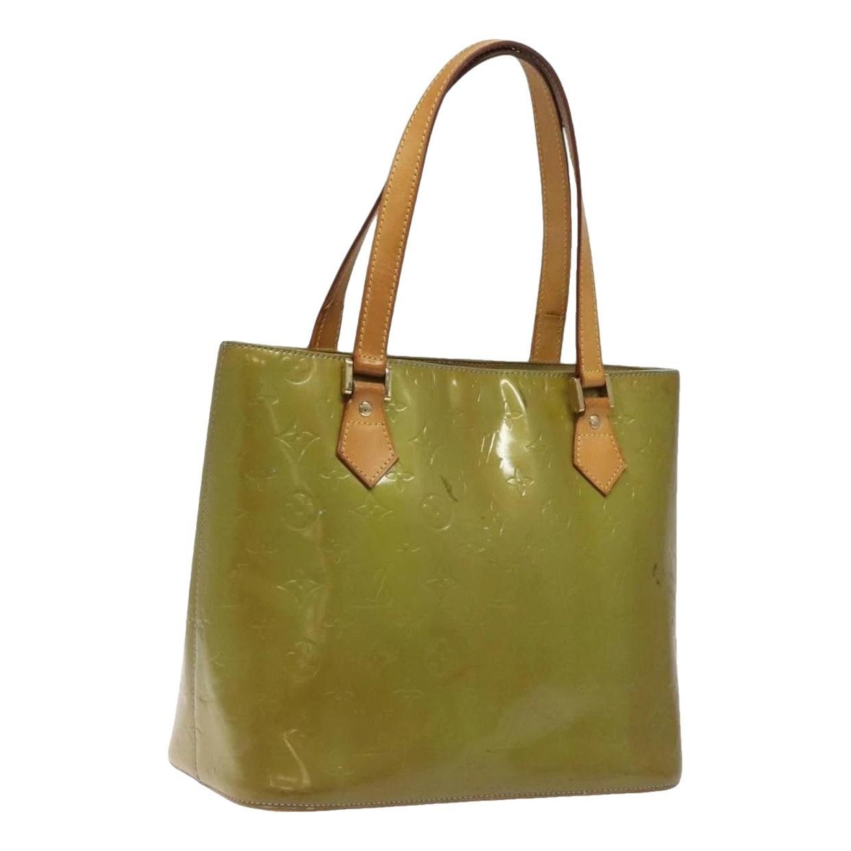 Patent leather handbag