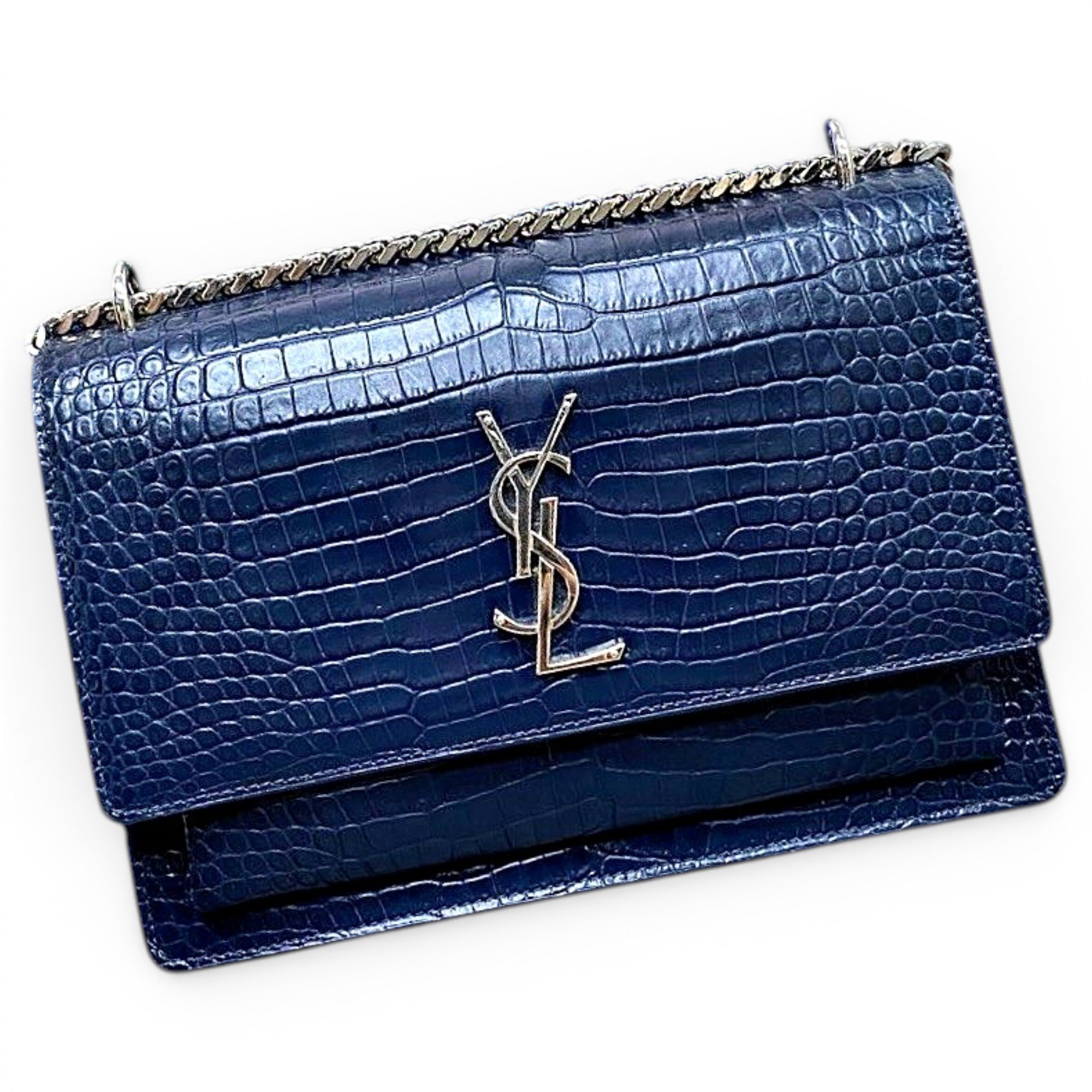 Sunset leather handbag